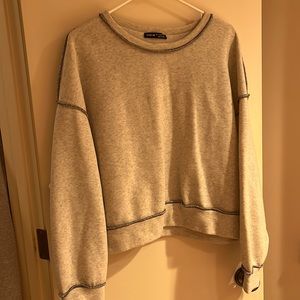 Gray Crewneck